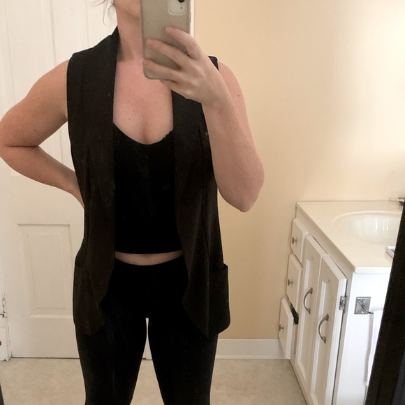 Dressy Long Vest - Picture 1 of 2